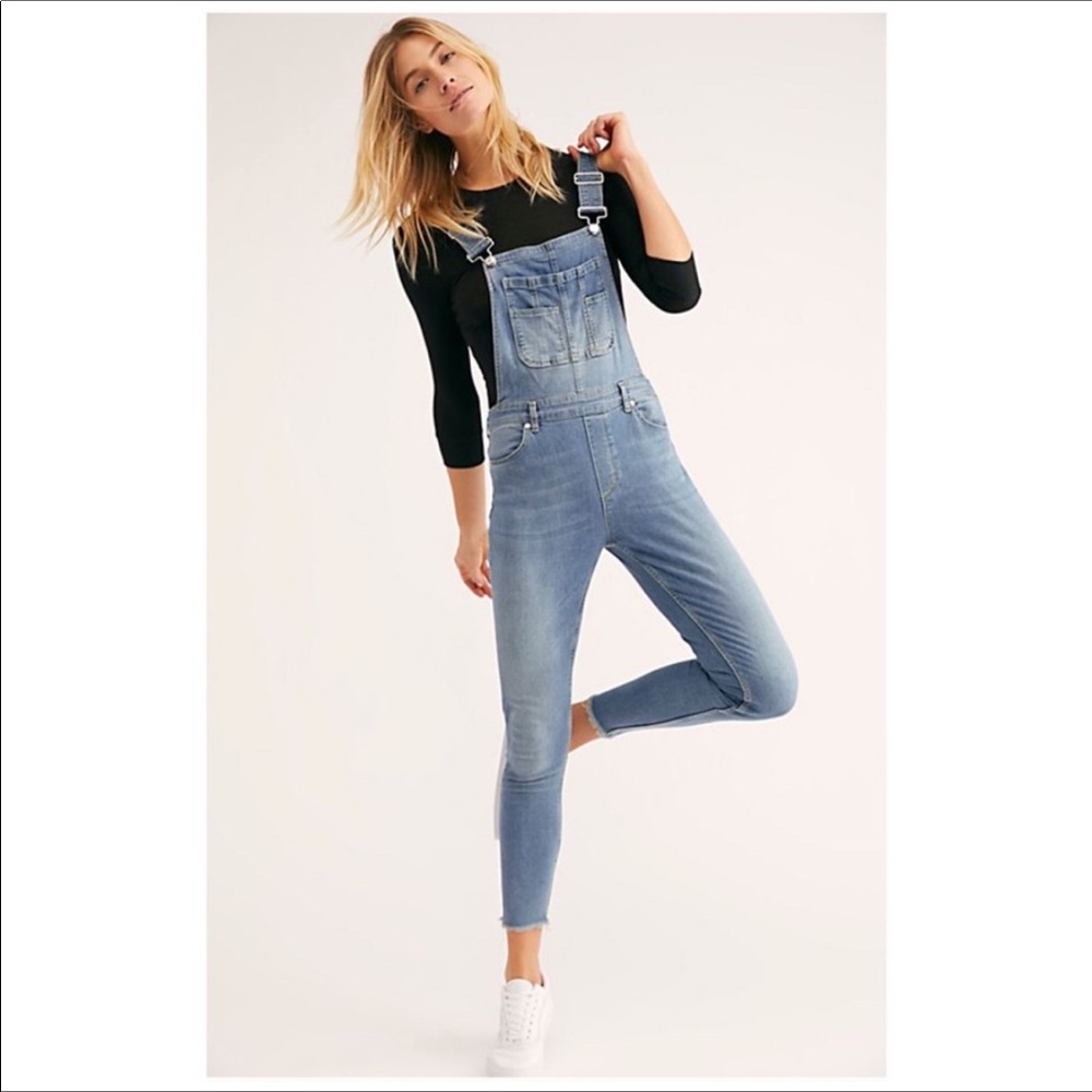 Free People NWOT Lexden Denim Overall
